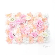 Kigoon 조화 꽃벽 인테리어조화벽장식 인조조화