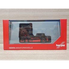 Herpa MAN eTGX GX 素面曳引車 黑/紅雙色, 1個