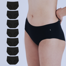 HNF 엉끌 삼각 무봉제 심리스 팬티 7장 세트