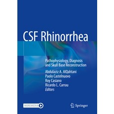 (영문도서) CSF Rhinorrhea: Pathophysiology Diagnosis and Skull Base Reconstruction Paperback, Springer, English, 9783030947835