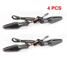 LED 턴 신호등 YAMAHA XT660Z 용 TENERE 2008 2016 Z 2012 14 오토바이 표시기 깜박임 램프, 02 2 pair Smoke