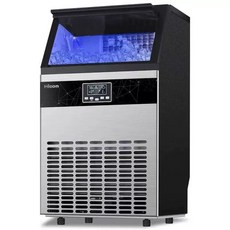 띵마트 업소용제빙기50kg 얼음 음식점 아이스메이커, 32개 40kg 4kg, 기본 색상