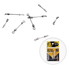 고무o링 회전고리 낚시 편납홀더 채비 바다채비 바다낚시용품, 7호