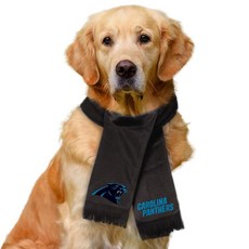 Littlearth NFL 시카고 베어스 애완동물 스카프 - 공식 라이선스 팀 사이즈: 스몰 436794, Carolina Panthers