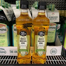 알파원 라이스 브란 쿠킹오일 500mlx2개 Alfa One Rice Bran Oil, 500ml