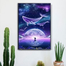 라오농 보석십자수 DIY 비즈공예 만들기 세트 픽스아트 44 +d26506LL, 딥블루, 1개