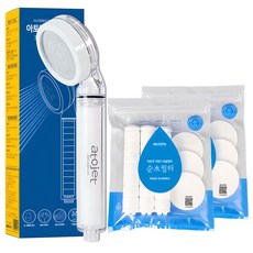 아토젯 필터샤워기 + 헤드필터6p + 바디필터6p, 1세트