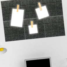 부직포 게시판 인테리어 붙이는 다용도 사무실 게시판 벽면 메모 펠트 보드 진열판 벽장식 무늬 진열 전시