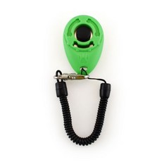 寵物訓練響片 寵物訓練器 狗狗訓練 貓訓練 按壓式響板 寵物玩具, 翠綠色、天藍色、檸檬黃、軍綠色、淺綠色、翠綠色、淺藍色、紫色、橙色、藍色、紅色、 桔色、粉色、白色、黑色、綠色, 1個