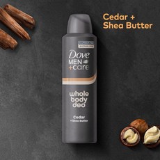 도브 멘케어 시더 시어버터 전신 스프레이 데오드란트 113g