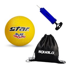 STAR 초등학생 피구공 20cm 발야구 탱탱볼 학생 체육시간 고무 공, 1개