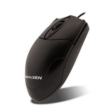 애니젠 유선 마우스, SMOU-5000WX, 블랙