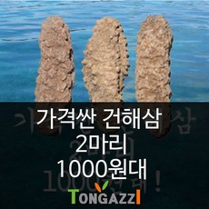 가격이 싼 건해삼 2마리 마리당 1000원대 요리용 별도판매 큰건해삼 한국 즉석조리가능 반건조해삼 한국건해삼가루 선택가능, 1세트, 미니건해삼 5마리
