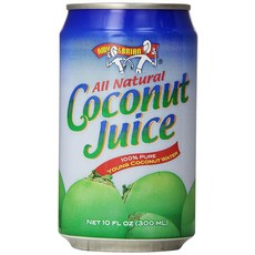 Amy & Brian 순수 코코넛 워터 1리터 (6개 팩) 최고의 맛 코코넛 워터 GMO 프리 및 설탕 무첨가 상쾌하고 수분을 공급하는 리얼 코코넛 워터, Original - 10 oz, 1L