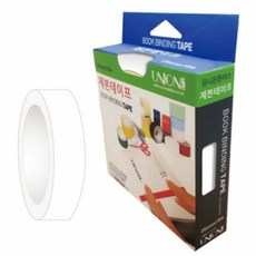 제본테이프(25mm*10m/흰색)