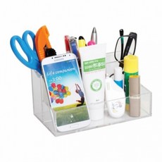 DUGNMARKT 다용도 아크릴 정리함 플라스틱 투명 정리함 수납함 테이블, 1개, 상세페이지 참조