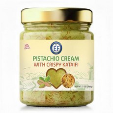 동방 축제 - 피스타치오 크림 (카타이피 포함) 7온스 (200g) (2팩) 안텝 (크리스피 카타이피 반죽 포함), 1