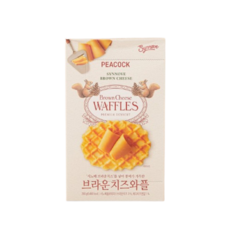 피코크 브라운 치즈 와플, 2개, 288g