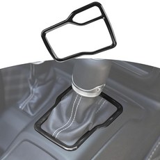 Edinstry 블랙 기어 시프트 트림 커버 JP 랭글러 JL JLU & 글래디에이터 JT 2018–2024용 내부 액세서리 ABS 시프터 패널 프레임 장식 196996