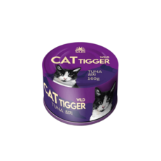 펫 사조 캣티거 와일드 160g 참치, 1세트