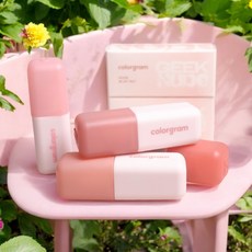 [NEW 컬러입고] 컬러그램 누디 블러 틴트 5g 8종 중 택1 COLORGRAM NUDE BLUR TINT 입술 보정 블러 필터 내추럴오버립 착붙 밀착 뽀용틴트, 15 살구라이트, 1개