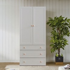 웰튼 하프원갤러리800 서랍형 이불장 옷장 장롱 ( 3서랍장롱 1통), 화이트