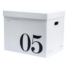 [유니컴퍼니]다용도 종이 정리함 수납 박스 소품 정리정돈 최적화, 1개, 2번