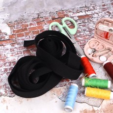 가방끈 부자재 웨이빙끈 블랙 25mm x 5m 웨이빙끈 에코백끈 가방부자재 웨빙끈 가방끈부자재