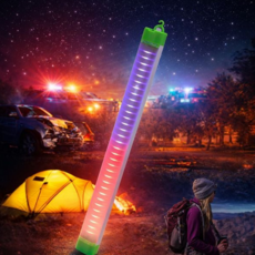 캠핑용 스틱 랜턴 충전식 텐트용 아웃도어 현장 고효율 실내용 책상용 비상용 원통형 휴대용 스틱 램프