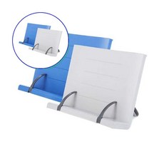 쌍문상회 편안한 독서스탠드 북스탠드 클립 편리한 태블릿PC 마이북 스탠드 SYSMAX 독서대 40872EA, 블루