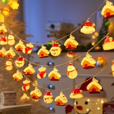 크리스마스 LED 건전지 줄조명 장식 전구-HXL151, 1개, B타입