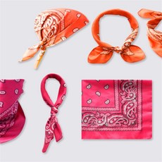 콩군하우스 두건손수건 보온효과