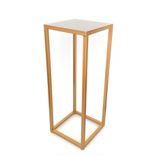 DecoBox 經典香檳金方形 80公分花架, 詳見包裝, 詳見包裝