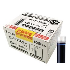 PILOT 百樂 白板筆補充卡水 10入裝, 1個, 藍