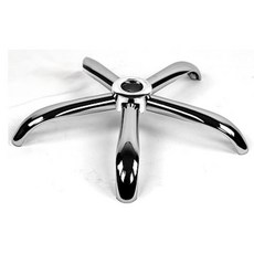 교체용 회전 의자 바퀴 부품 이동식 체어 강철 다리 삼각대 받침 휠, 3. 스틸 30cm/휠 미포함