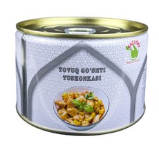 HALAL CHICKEN STEW 400g SHOHONA 할랄 닭고기 통조림 400g, 1개