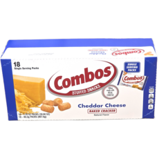 코스트코코리아 COMBOS 체다치즈 크래커 HY8545, 18개, 48.2g