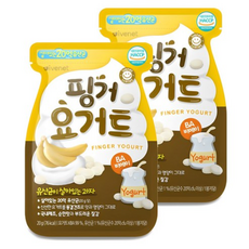 아이배냇 핑거 요거트, Banana(바나나맛), 20g, 6개