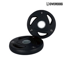 오버독 중량무광원판 (중량봉용), 중량봉용원판, 2개, 5kg