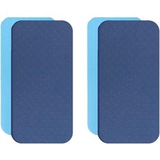 SquEqu 2팩 요가 무릎 패드 플랭크 쿠션 보드 복부 엘보우 폼 휠 미끄럼 밸런스 8mm 커버 Ab 운동 방지 운동용 롤러