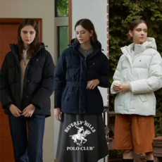 [비버리힐스폴로클럽] 여성 디테쳐블 클래식 푸퍼패딩 1종