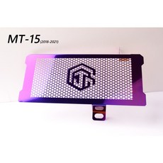 【Speedmoto】桀諾 水箱護網 TL500 R15 Maxsym400 彩鈦 鍍鈦 不鏽鋼 水箱網, 1個, MT15,黑色