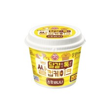 오뚜기 달걀 하나 톡 넣는 쌀컵케이크 스윗바나나, 60g, 1개