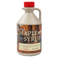 Turkey Hill 캐나다 터키힐 퓨어 메이플 시럽 1리터 GRADE A 프리미엄, 1L, 1개