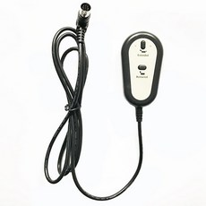 전기 안락 의자 스위치 원격 컨트롤러 리프트 의자 2 버튼 핸드 컨트롤러 스위치 가정 기기, 검은색