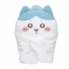 먼작귀 베이비 치이카와 인형 하치와레 양배추 우사기 마스코트 누이구루미 차량, 베이비 포대기 하치와레, 1개, 12cm