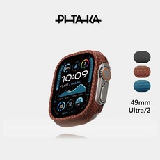 PITAKA Apple Watch Ultra 芳綸錶殼, 月升(藍), 1個