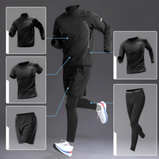 솔브릭 남자 러닝복 세트