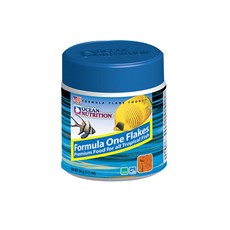 나바다몰 오션뉴트리션 포뮬러 원 플레이크 34g 잡식성 물고기 사료 먹이, 2개