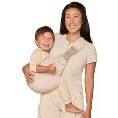 Ergobaby Upsie (에르고 베이비) 업시 슬링 내츄럴 베이지 포옹 끈 보증 첨부